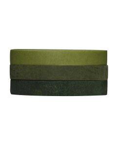 Bloemistentape - 3 stuks - groen