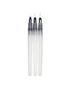 Panduro waterbrushes - 3 maten