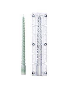 Kaarsen gietmal - 29 cm - gedraaide kaars