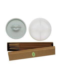 Siliconen gietmal - wierookhouder + wierook