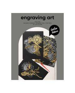 Engraving Art set - Golden Nature