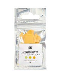 Kaarsen pigment - 5 gram - geel