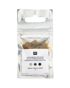 Kaarsen pigment - 5 gram - mokka