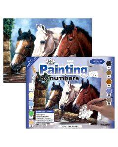 Schilderen op nummer - paarden