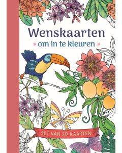 Wenskaarten om in te kleuren