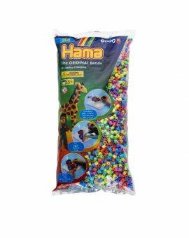 Hama Midi - strijkkralen - 6000 stuks - pastel mix