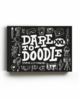 Boek - Paperfuel - Dare to doodle XXL