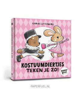 Boek - Paperfuel - Kostuumdiertjes teken je zo!