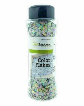 CraftEmotions Color Flakes - pastelkleuren