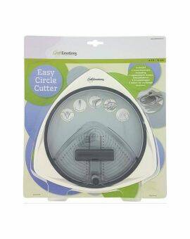 CraftEmotions Easy Circle Cutter - 2,5 tot 15 cm