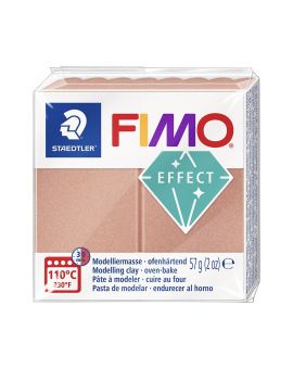 FIMO Soft Effect - 57 gram - metallic rose gold