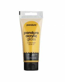 Panduro acrylverf glans - 100 ml - okergeel