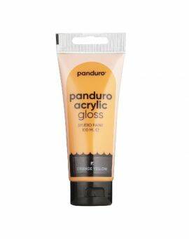 Panduro acrylverf glans - 100 ml - oranjegeel