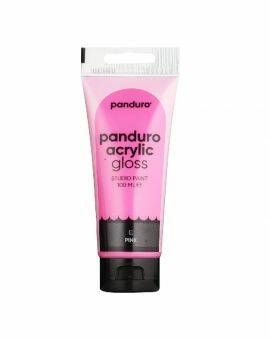 Panduro acrylverf glans - 100 ml - roze