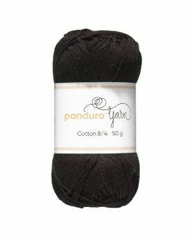 Panduro garen Cotton 8/4 - zwart