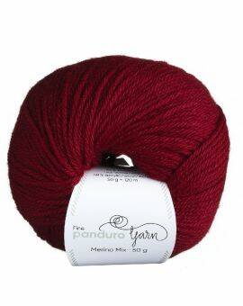 Panduro garen Merino Mix - donkerrood