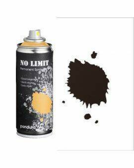 No limit spraypaint 200 ml - donkerbruin