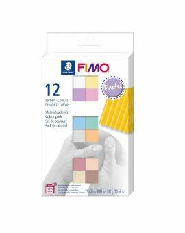 FIMO Soft Effect set - 12 kleuren - pastel