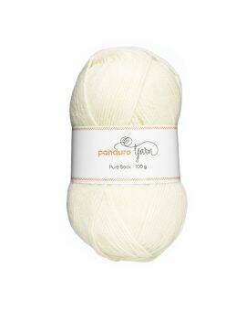 Panduro garen Pure Sock - wit