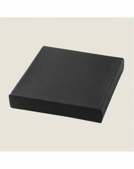 3D canvasdoek - zwart - 30x30 cm