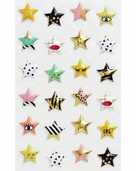 puffy stickers sterren