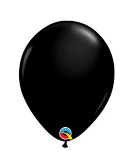 ballonnen hoge kwaliteit 28 cm - zwart 6 stuks