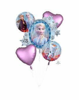 folie ballonnen - Frozen 5 stuks