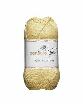 Panduro garen Cotton 8/4 - lichtgeel