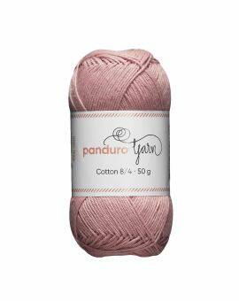 Panduro garen Cotton 8/4 - poederroze