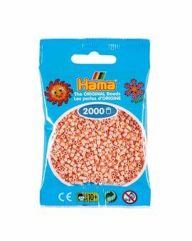 Hama Mini - strijkkralen - 2000 stuks - light peach 78