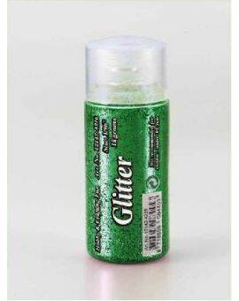 Glitters - 15 gram - groen