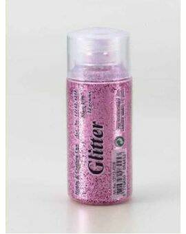 Glitter fijn- Roze 15 gram