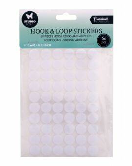 SL klittenband stickers - 13 mm - 60 paar