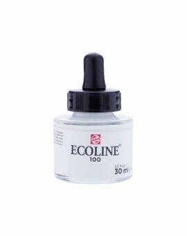 Ecoline inkt - 30 ml - wit 100