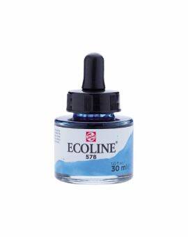 Ecoline inkt - 30 ml - hemelsblauw (cyaan) 578