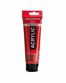 Amsterdam acrylverf - 120 ml - naftol rood middel 396