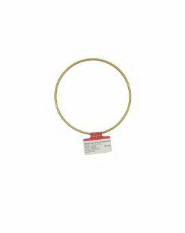 Metalen ring - 10 cm - goudkleurig