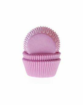 House of Marie - baking cups - licht roze
