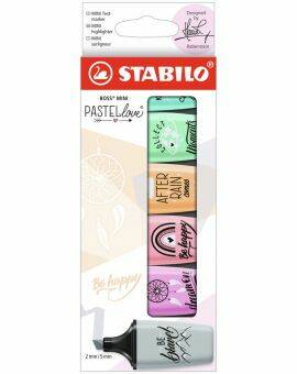 STABILO - BOSS MINI - Pastellove Edition - 6 pastelkleuren