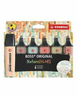 STABILO BOSS ORIGINAL NatureColors - 6 stuks