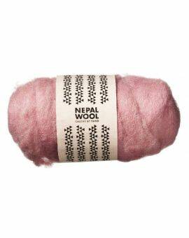 Nepal wool lamswol 50 gram- Oudroze