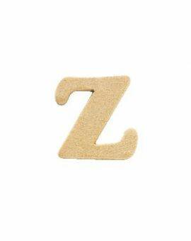 Houten letter 2cm - Z