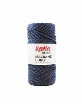 Katia Macramé Cord - donker jeans 106