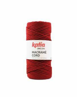 Katia Macramé Cord - rood 111