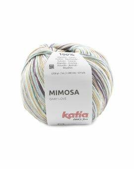 Katia Mimosa - paars en blauw 305
