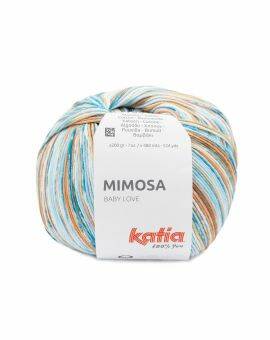 Katia Mimosa - blauw, bruin en wit 311