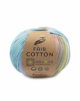 Katia Fair Cotton Granny - pastelkleuren 305