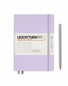 LEUCHTTURM1917 - notebook A5 - gestipt - lila