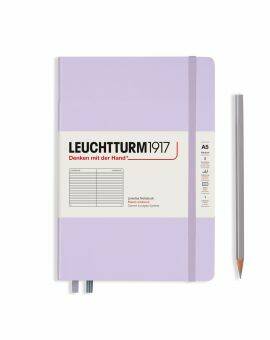 LEUCHTTURM1917 - notebook A5 - lijntjes - lila