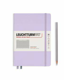 LEUCHTTURM1917 - notebook A5 - ruitjes - lila